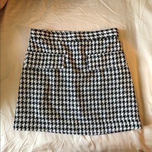 H&M Houndstooth Skirt